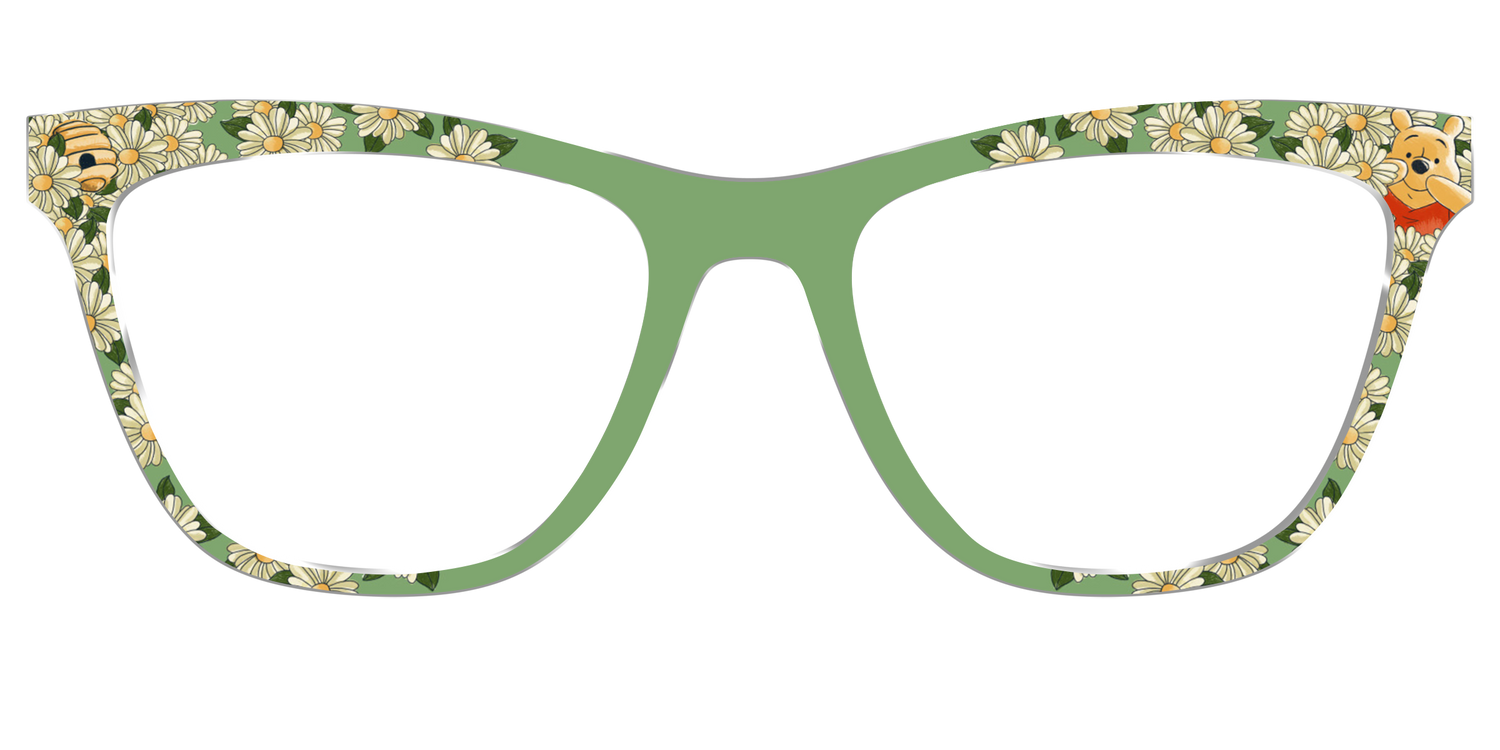 Pooh Bear's Daisies - Front Top Image - Pair Eyewear