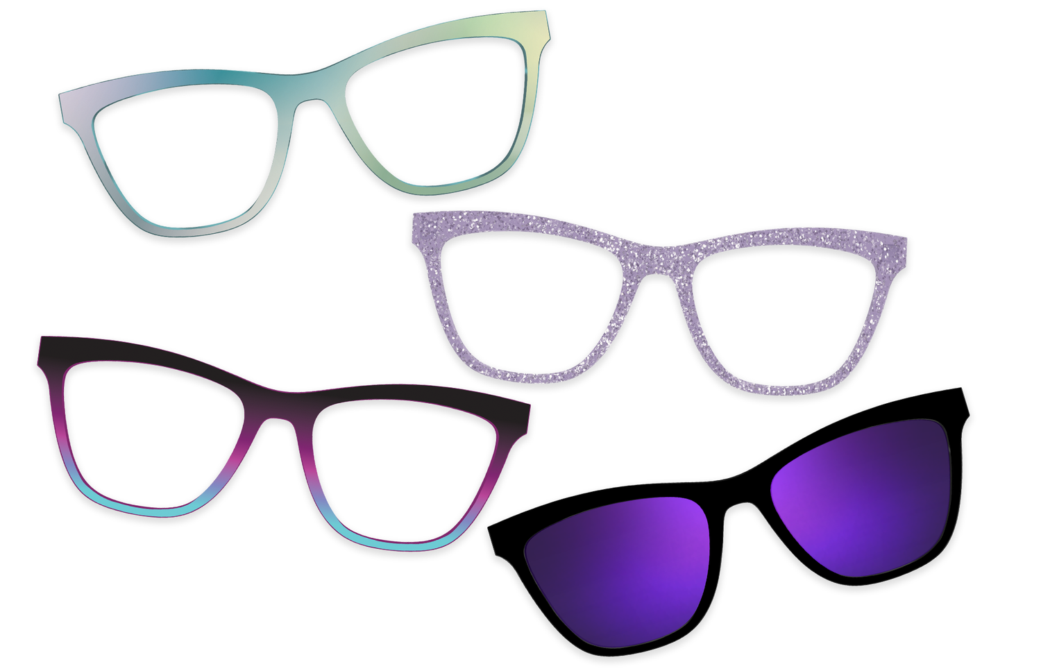The Purple Palette Set - Product Image 11 - Pair Eyewear