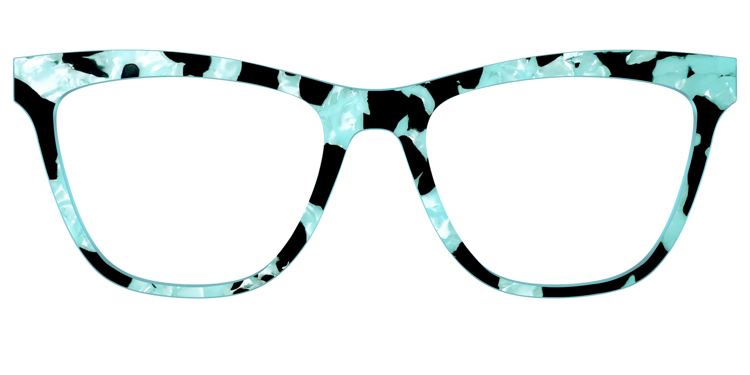 The Robin's Egg Pearl Tortoise - Front Top Image - Pair Eyewear