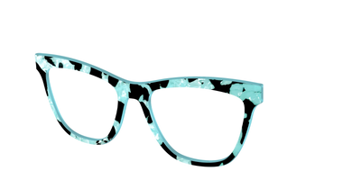 The Robin's Egg Pearl Tortoise - Angle Top Thumbnail - Pair Eyewear