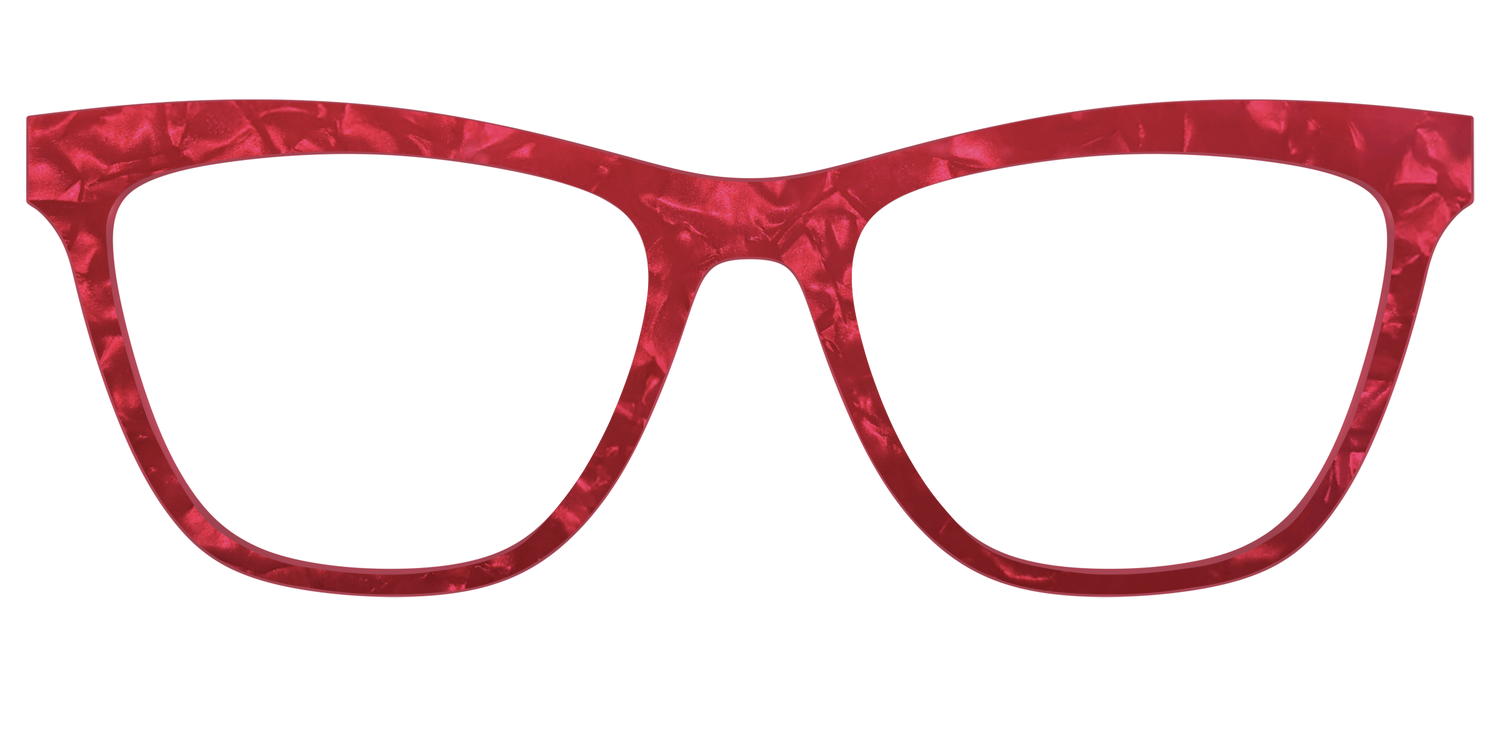 The Ruby Pearl Marble - Front Top Image - Pair Eyewear