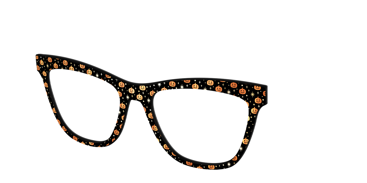 The Shimmer Jack-o'-Lanterns - Angle Top Image - Pair Eyewear