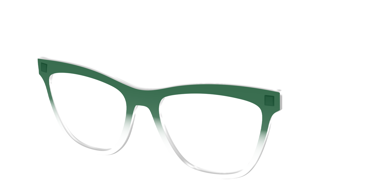 The Spruce Gradient Crystal - Angle Top Image - Pair Eyewear