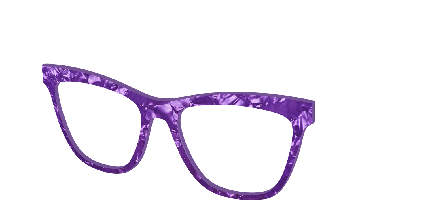 The Sugilite Pearl Marble - Angle Top Image - Pair Eyewear