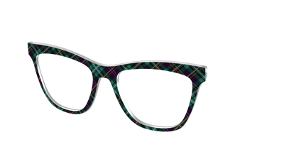 The Tall Tales Tartan - Angle Top Thumbnail - Pair Eyewear
