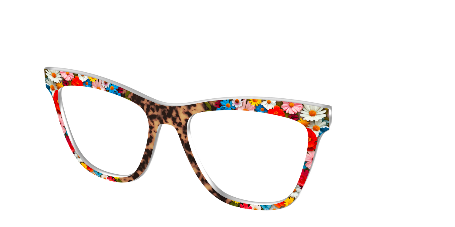 The Wildflower Tortoise - Angle Top Image - Pair Eyewear