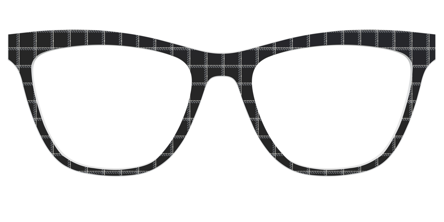 The Windowpane Plaid - Front Top Image - Pair Eyewear