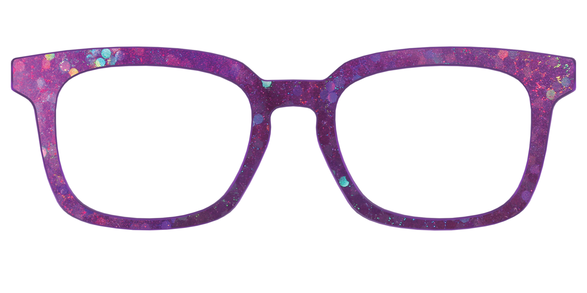 The Berry Jam Hexagons - Front Top Image - Pair Eyewear