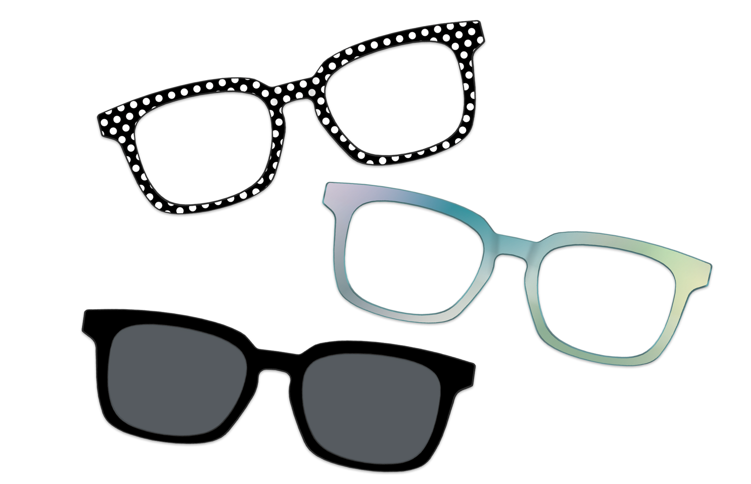 Black with Gold Set - Product Image 5 - Pair Eyewear