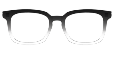 The Black Gradient Crystal - Front Top Thumbnail - Pair Eyewear