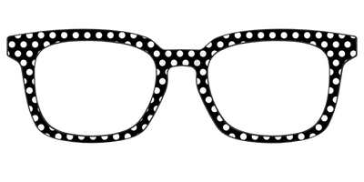 The Black Polka Dots - Front Top Thumbnail - Pair Eyewear