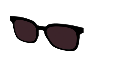 The Black with Water lens - Angle Top Thumbnail - Pair Eyewear