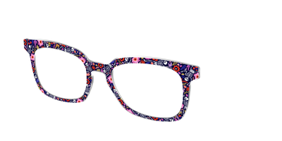 The Bone-Chilling Blossoms - Angle Top Thumbnail - Pair Eyewear