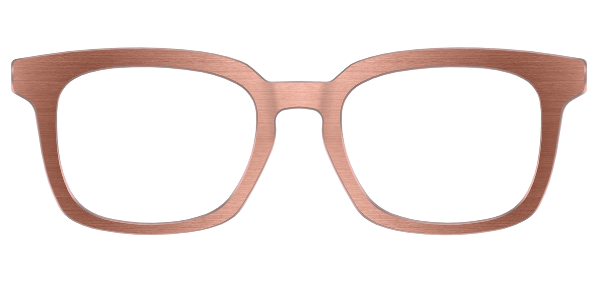 The Brushed Champagne - Front Top Image - Pair Eyewear