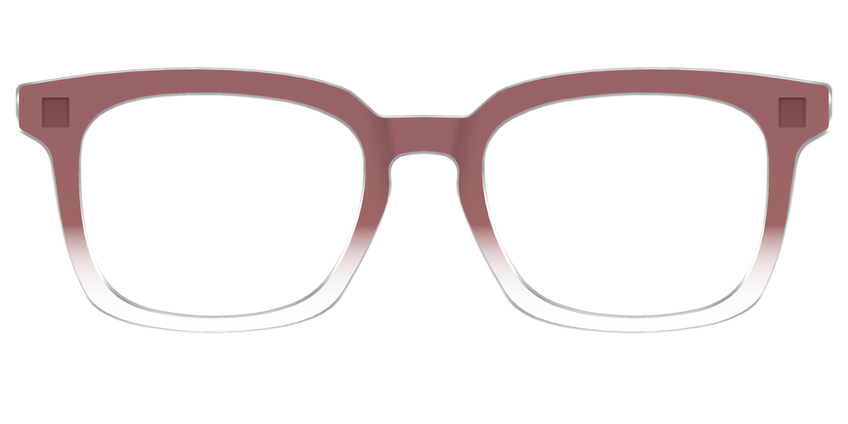 The Burgundy Gradient Crystal - Front Top Image - Pair Eyewear