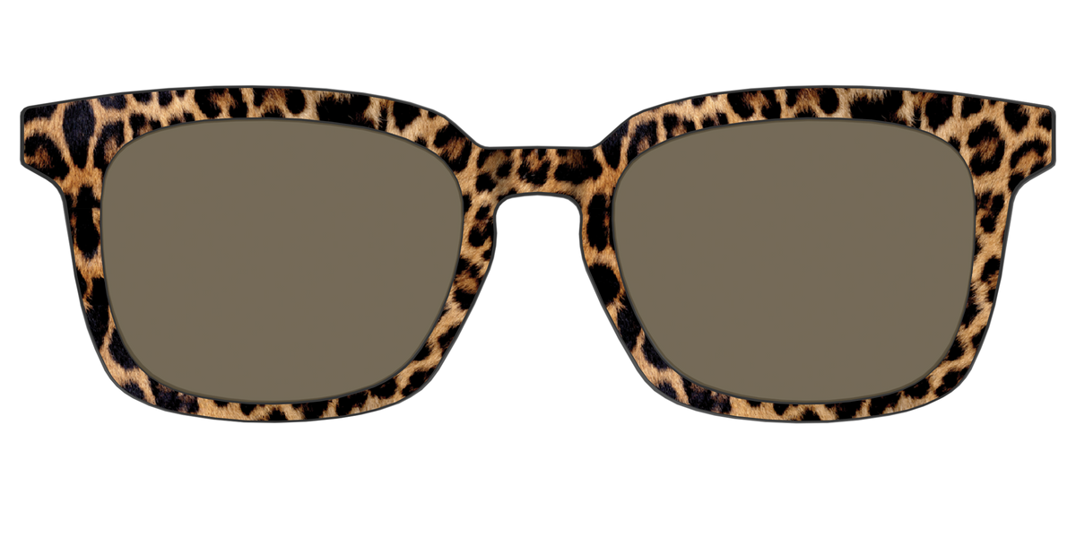 The Polarized Cheetah Spots Sun Top - Front Top Image - Pair Eyewear