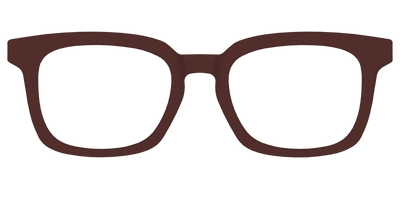 The Chocolate - Front Top Thumbnail - Pair Eyewear