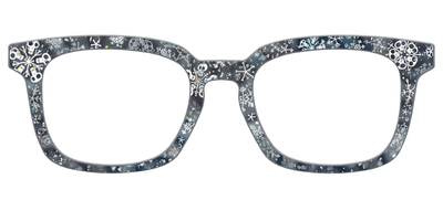 The Christmas Town Snow Globe with Holographic Glitter - Front Top Thumbnail - Pair Eyewear