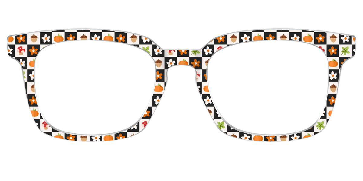 The Fall Festive Check - Front Top Image - Pair Eyewear