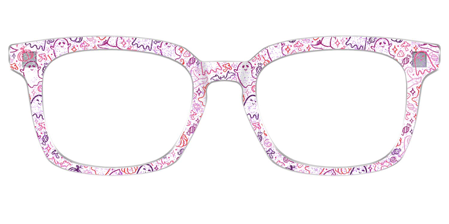 The Frightfully Fun Doodles Crystal - Front Top Image - Pair Eyewear