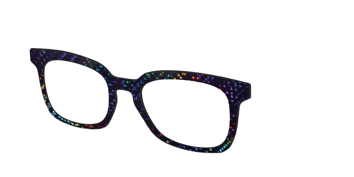 The Holographic Dots - Angle Top Image - Pair Eyewear