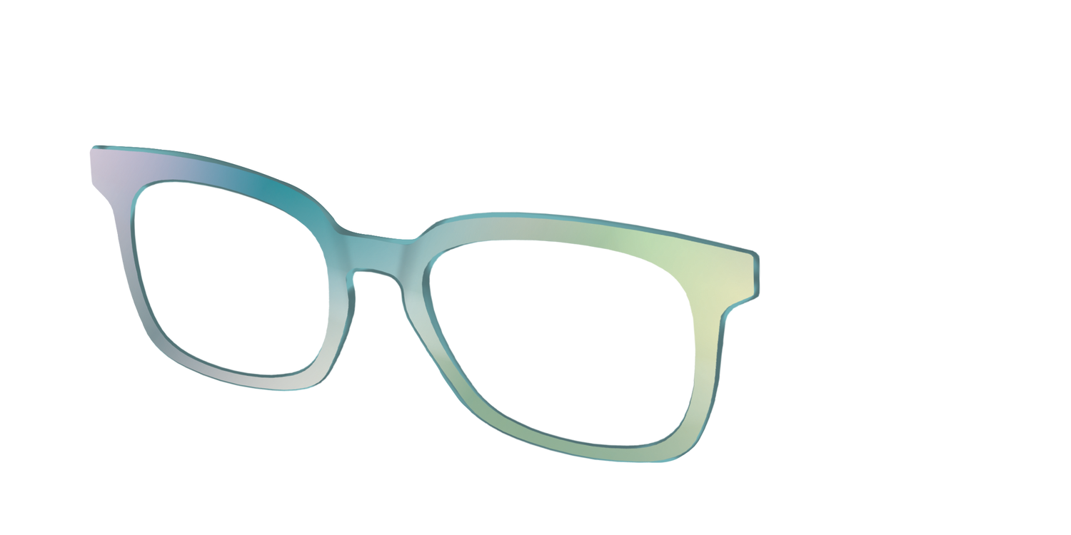 The Iridescent - Angle Top Image - Pair Eyewear