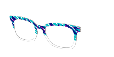 The Jazzy Scribble - Angle Top Thumbnail - Pair Eyewear