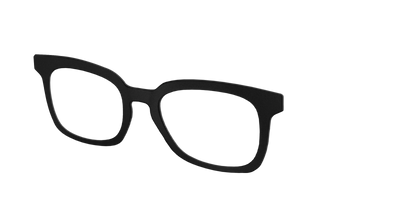 The Matte Black - Angle Top Thumbnail - Pair Eyewear