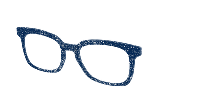 The Navy Sparkle - Angle Top Thumbnail - Pair Eyewear