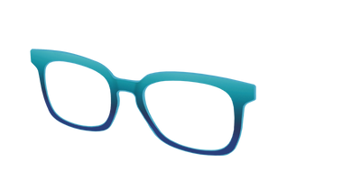 The Ocean Blue - Angle Top Thumbnail - Pair Eyewear