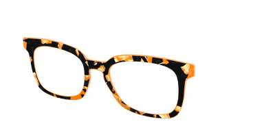 The Pumpkin Camo Pearl Tortoise - Angle Top Thumbnail - Pair Eyewear