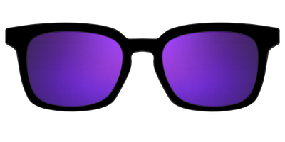 The Polarized Purple Reflective Sun Top - Front Top Thumbnail - Pair Eyewear