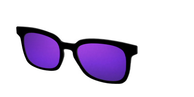 The Polarized Purple Reflective Sun Top - Angle Top Thumbnail - Pair Eyewear