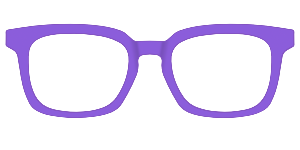 The Purple - Front Top Image - Pair Eyewear