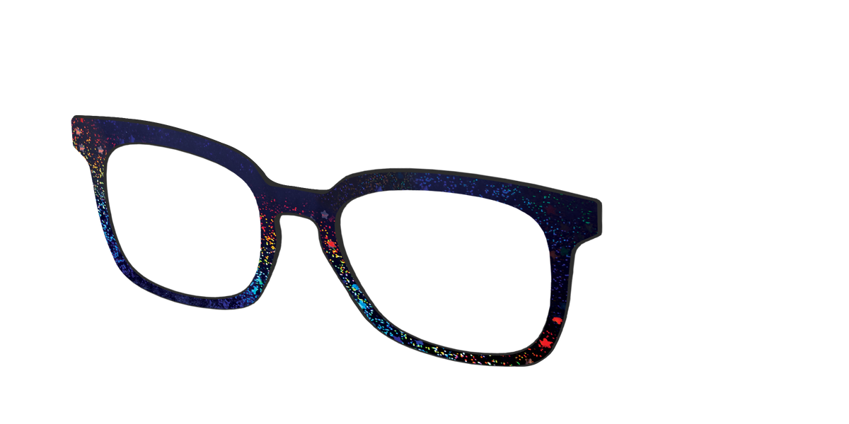 The Rainbow Disco - Angle Top Image - Pair Eyewear