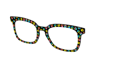 The Rainbow Paw Print - Angle Top Thumbnail - Pair Eyewear