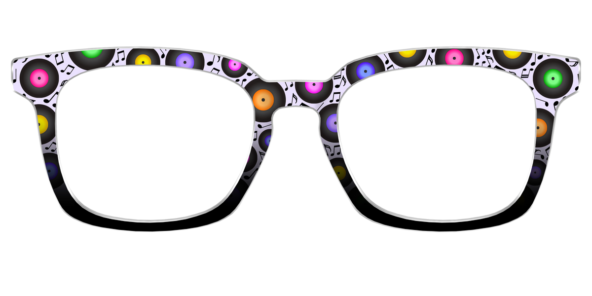 The Record Collection - Front Top Image - Pair Eyewear