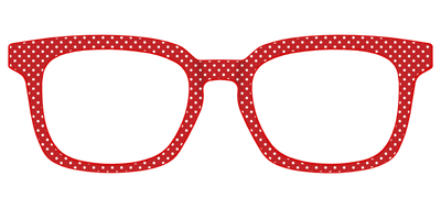 The Ruby Pin Dot - Front Top Thumbnail - Pair Eyewear