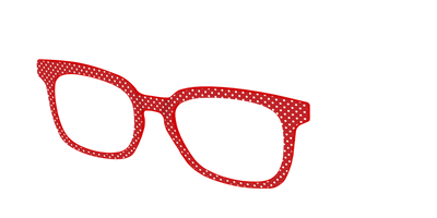 The Ruby Pin Dot - Angle Top Thumbnail - Pair Eyewear