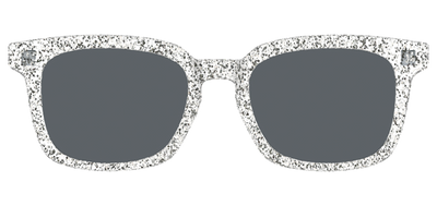 The Polarized Silver Sparkle Sun Top - Front Top Thumbnail - Pair Eyewear