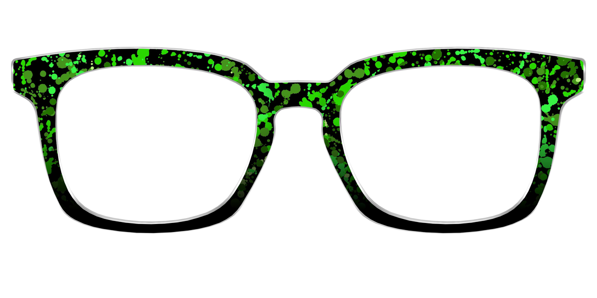 The Slime Splatter - Front Top Image - Pair Eyewear