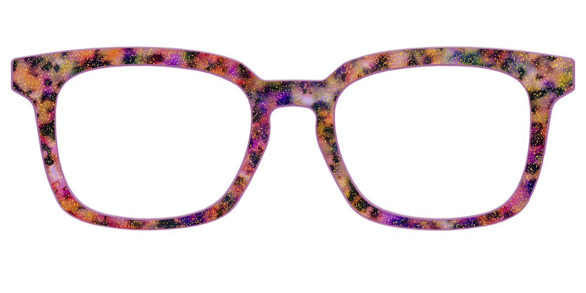 The Spooktacular Tortoise with Glitter - Front Top Image - Pair Eyewear