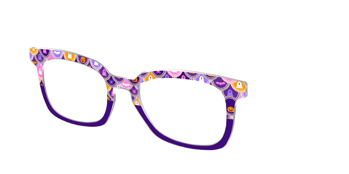 The Spooky Scallop Split - Angle Top Image - Pair Eyewear