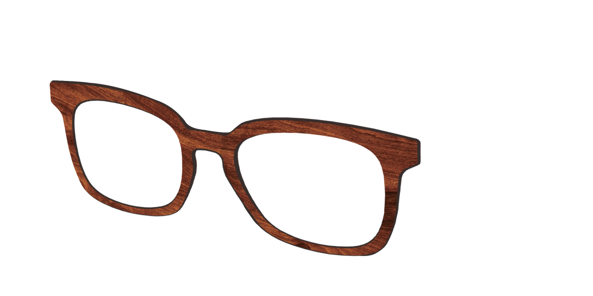 The Woodgrain - Angle Top Image - Pair Eyewear