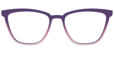 The Acai to Blush Gradient - Front Top Thumbnail - Pair Eyewear