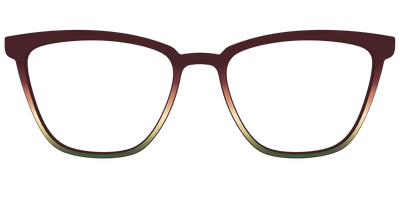 The Acorn to Moss Gradient - Front Top Thumbnail - Pair Eyewear
