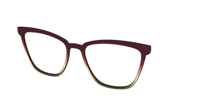 The Acorn to Moss Gradient - Angle Top Thumbnail - Pair Eyewear