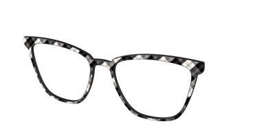 The B&W Plaid - Angle Top Thumbnail - Pair Eyewear