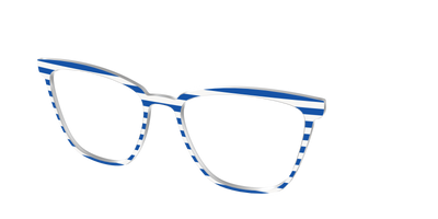 The Beach Umbrella Stripes - Angle Top Thumbnail - Pair Eyewear