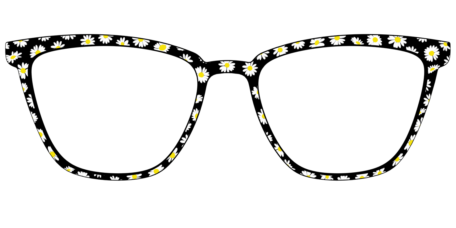 The Black Daisy - Front Top Image - Pair Eyewear